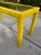 Vintage Organic Modern Wrapped Rattan Console Table With Two Matching Stools For Sale - Image 9 of 11