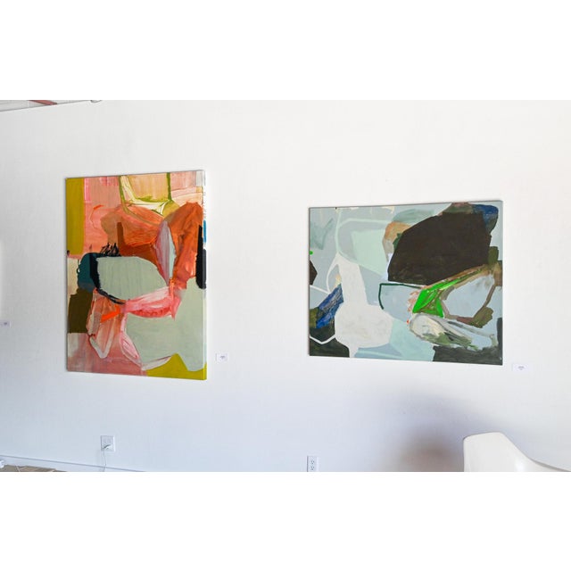 Large Scale Painting by Allison James Titled Origin Story For Sale In Des Moines, IA - Image 6 of 11