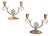 Swedish Grace Pewter Candelabras, 1934, Set of 2 For Sale