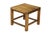 Arts & Crafts Antique 1920s Mission Arts & Crafts Oak Stool Side Table Plant Sculpture Stand For Sale - Image 3 of 8