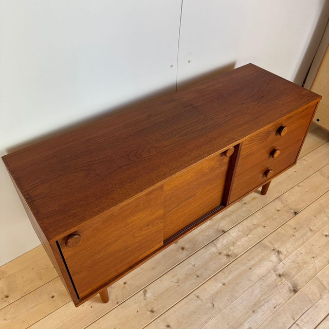 1960s Teak Sideboard with Drawers, 1960s For Sale - Image 5 of 6