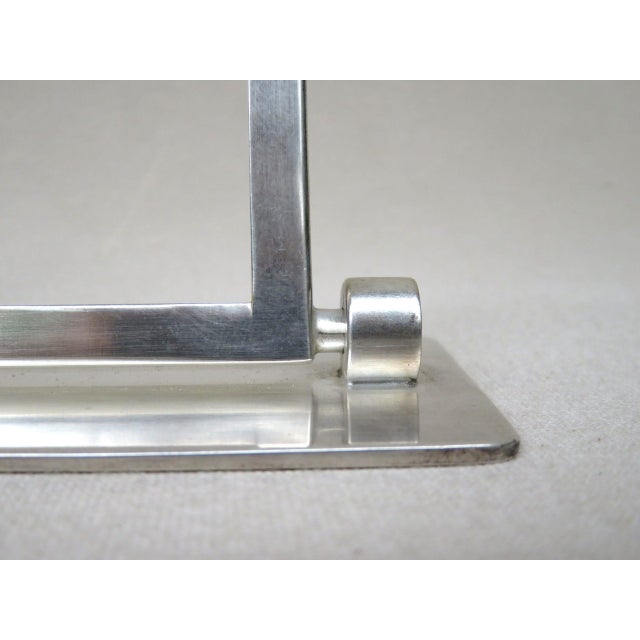 Art Deco Matte Silver-Plated Picture Frames from WMF, 1930s, Set of 2 For Sale - Image 13 of 18
