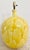 Mid-Century Modern 1960s Large Midcentury Yellow Drip Glaze Table Lamp For Sale - Image 3 of 6