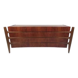 William Hinn, Mid-Century Modern, Sculptural Exoskeleton Dresser, Sweden, 1960s For Sale