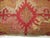 Zabihi Collection Large Floor Size Red Turkish Rug Pillow For Sale - Image 4 of 5