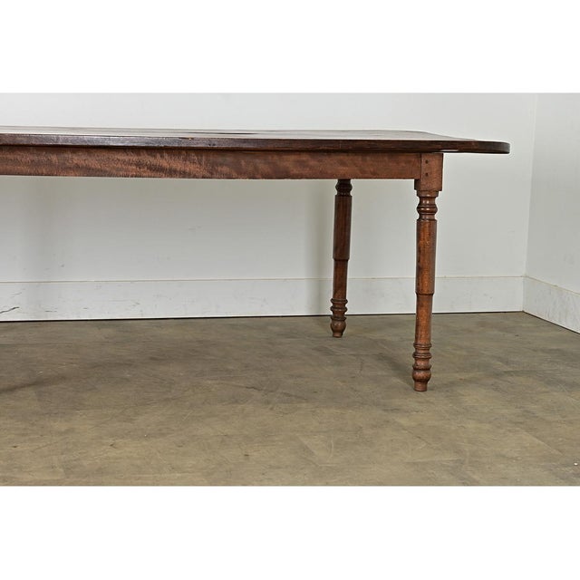 French 19th Century Two-plank Top Farm Table For Sale - Image 14 of 14