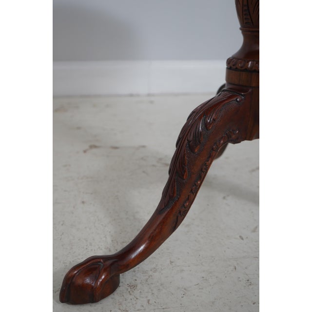 Henkel Harris Mahogany Tilt-Top Piecrust Table For Sale - Image 14 of 15