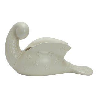 Beswick Dove Vase in Ivory and Ceramic attributed to Kathi Urbach, England, 1950s For Sale
