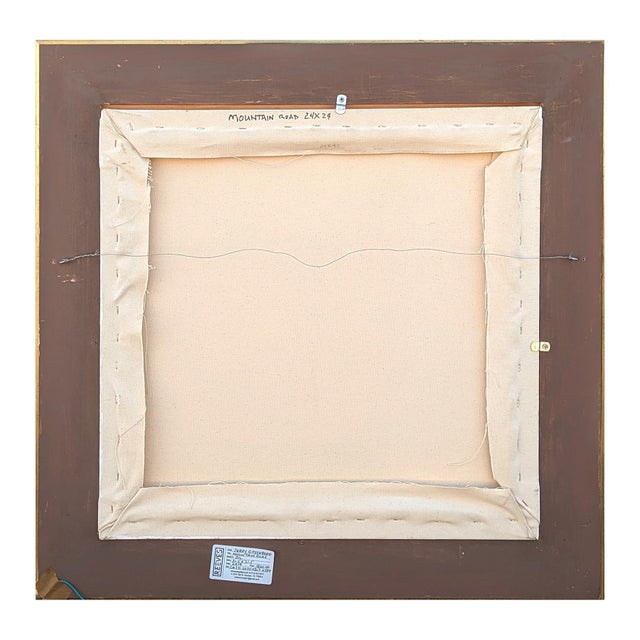 Contemporary realistic Colorado landscape nature painting by Houston based artist Jerry Greenberg. The work features...