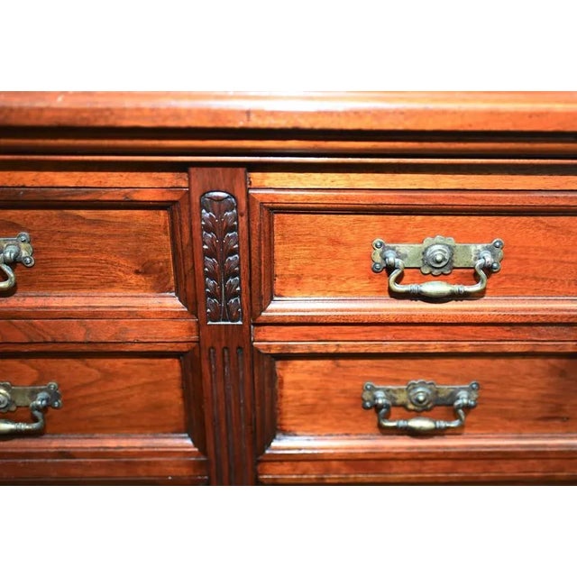 You are viewing a gorgeous Victorian library bookcase in mahogany Big piece with lots of storage Piece is by Hobbs and Co...