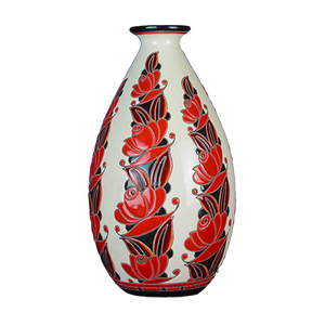 Vase by Leon Lambillotte for Boch Freres Keramis, 1926