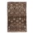 Vintage Circa 1940 Brown Turkish Oushak Hand Knotted Wool Rug 7ft 10in X 12ft 6in For Sale