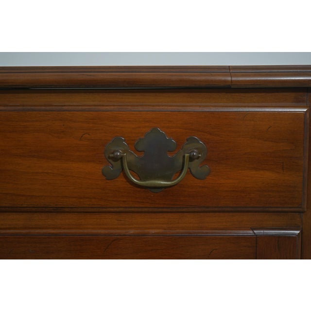 Henkel Harris Cherry Flip Top Server Cabinet For Sale - Image 10 of 18