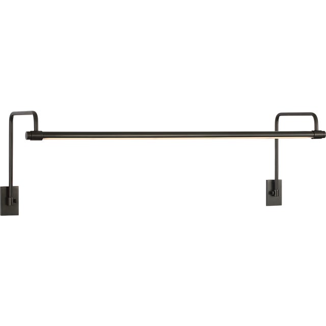 2020s Thomas O'Brien for Visual Comfort Signature Kidd 30" Frame Mount Picture Light in Bronze For Sale - Image 5 of 14