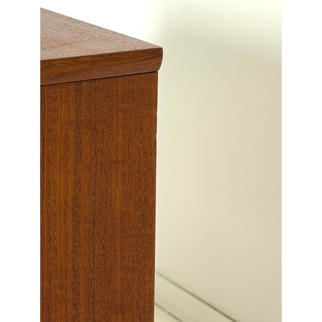 Wood Danish Teak Chest of Drawers, 1960s For Sale - Image 7 of 10