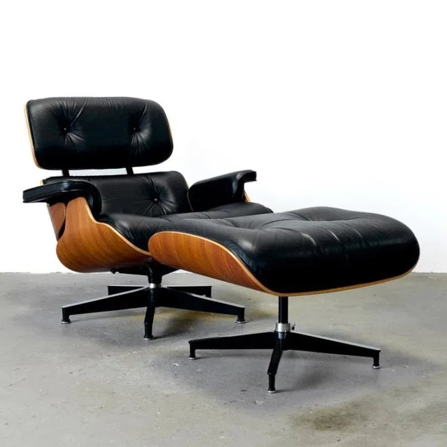 Dimensions: Chair: 33 1/2" L x 35" D x 31 1/2" H Seat Height: 16" Ottoman: 26" L x 20 3/4" D x 17 1/4" H Origin: Zeeland,...