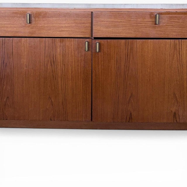 1960s Vintage Danish Teak Low Sideboard, 1960s For Sale - Image 5 of 8