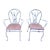 Vintage Salterini Wrought Iron Outdoor Chairs - Set of 2, Attributed For Sale