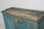 Black Antique Swedish Gustavian Blue Painted Country Sideboard For Sale - Image 8 of 14