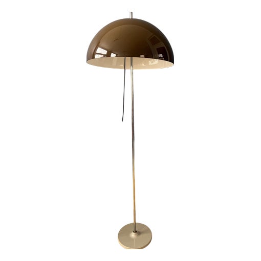 Vintage Space Age Mushroom Floor Lamp by Gino Sarfatti for Gepo For Sale