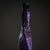 Violet Violet Ceramic Table Lamp, France, Mid-20th Century For Sale - Image 8 of 10