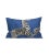 Contemporary The House of Scalamandré Zebras Lumbar Pillow, Denim For Sale - Image 3 of 3