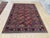 Kazak Rug 8'9" X 12'5" Red Wool Tribal Geometric Hand-Knotted Oriental Carpet For Sale - Image 6 of 15