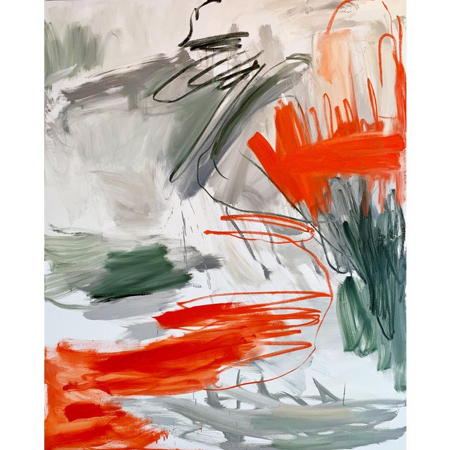 Contemporary Afterglow (Diptych) — 60x96 For Sale - Image 3 of 7