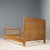 Brown Single Bed in Veneer, 1950s For Sale - Image 8 of 9