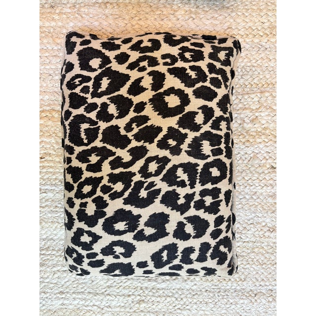 Schumacher Schumacher Iconic Leopard Lumbar Pillows, a Pair For Sale - Image 4 of 4