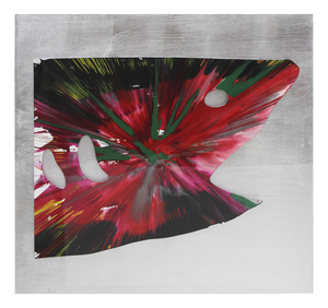 Damien Hirst, Shark Spin Painting, 2009, Acrylic Artwork