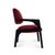 Contemporary Arches Dining Chair in Cherry Red Cotton Velvet from Insidherland For Sale - Image 3 of 8