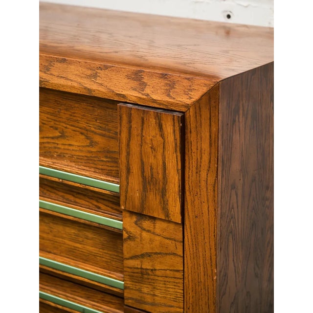 Lane Brutalist 9 Drawer Dresser For Sale - Image 11 of 12