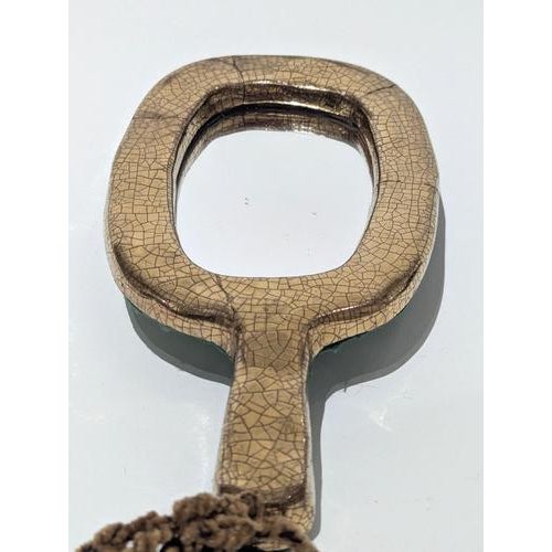 Gilded Mirror by Mithé Espelt For Sale - Image 5 of 6