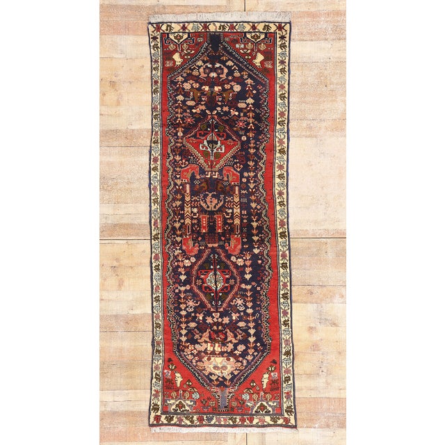 Vintage Persian Bijar Rug Runner, 02'07 X 07'06 For Sale - Image 10 of 10