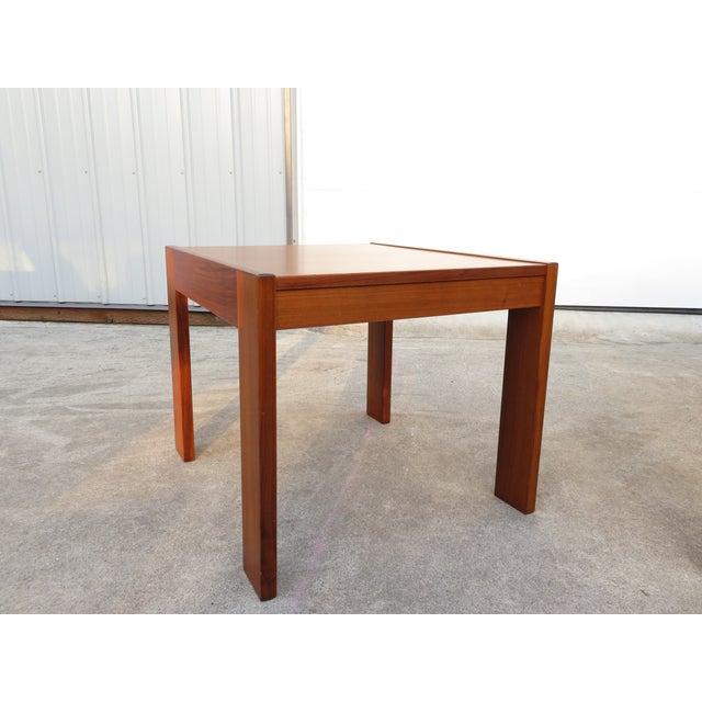 Mid Century Modern Swedish Walnut Coffee Table & Side Table Set For Sale - Image 14 of 18