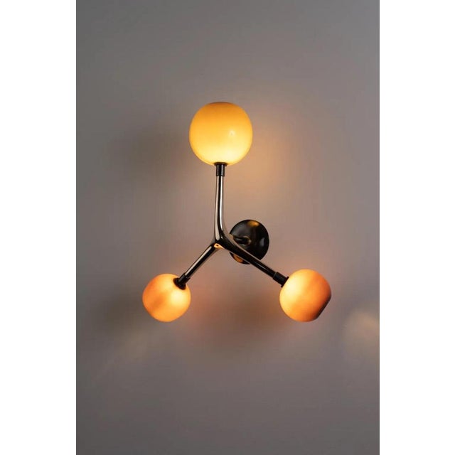 Contemporary Olive Ocellus Lamp by Isabel Moncada For Sale - Image 3 of 7