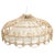 Rustic Traditional Rattan Ceiling Lamp, 1980 For Sale - Image 10 of 10