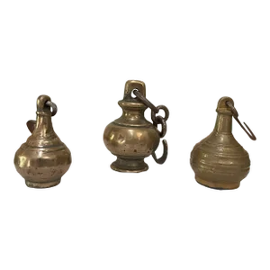 Set of 3 Antique Greek Brass Weights