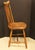 Diminutive American fan back Windsor Side Chair, early 19th century. Walnut. Turned, shaped legs & cross-stretchers with...