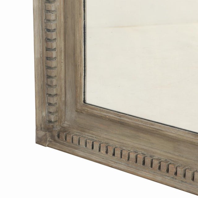 Wood A Large French Painted Mirror, C. 1920. For Sale - Image 7 of 7