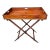 19th Century English Mahogany Butler's Tray Table For Sale