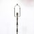 Silver 1960s Pair of MidCentury Geometric Polished Nickel & Gunmetal Floor Lamps by Gio Ponti For Sale - Image 8 of 15