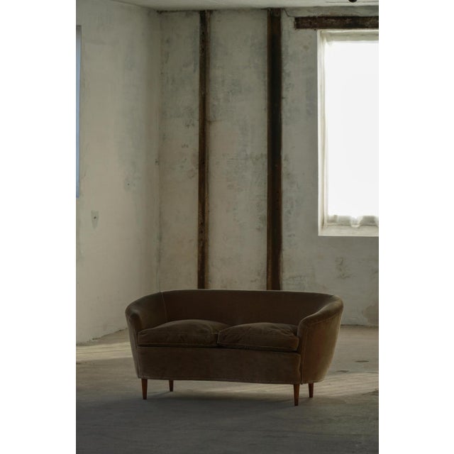 Mid-Century Modern Italian Two-Seater Sofa by Gio Ponti, 1940s For Sale - Image 16 of 18