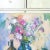 Textile Colorful Fruit and Floral Impressionist Still Life Oil Painting For Sale - Image 7 of 10