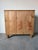 Wood Antique 19th Century English Bow-Front Pine Chest of Drawers With Brass Hardware For Sale - Image 7 of 12
