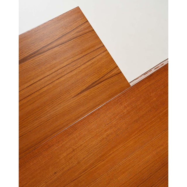 Scandinavian Teak Sideboard with Pull-Out Top, 1960s For Sale - Image 9 of 12