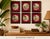 Bring warmth and character to your home with this charming set of six vintage tropical folk art shadowbox pictures. Each...