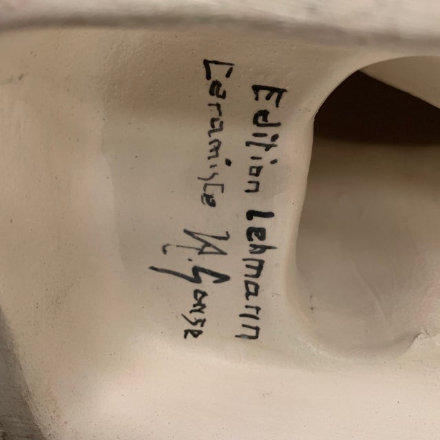 Ceramic Fish in Cracked Ceramic For Sale - Image 7 of 10