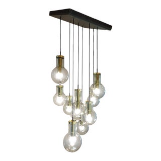 Mid-Century Modern Chandelier or Pendant Cascade Maxi-Globe from Raak For Sale